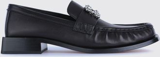 Roger Vivier Mocassini Viv Rangers in pelle con fibbia in cristalli