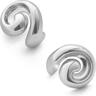 JENNY BIRD Gio Stud Earrings in High Polish Silver at Nordstrom