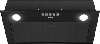 Amica Campana Extractora Amica Omc6217b Negra 175m3/h 65db Clase C