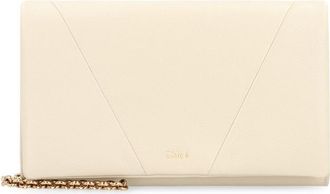 Chloé Wallet On Chain Chloé Spin In Leather