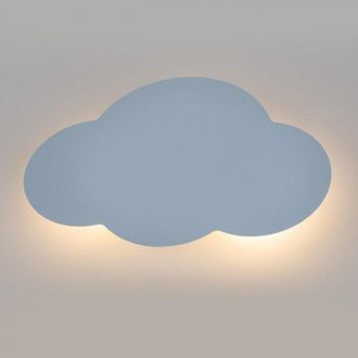 Luminosa Light Designs No-name TK Lighting Cloud 4966 applique murale blu pastello
