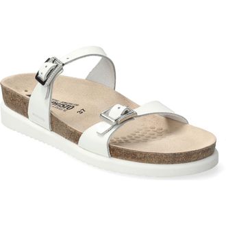 Mephisto Halya Sandal in White Leather at Nordstrom, Size 12