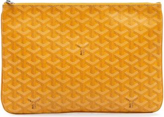 Goyard 2017 Goyardine Senat MM clutch bag - Yellow