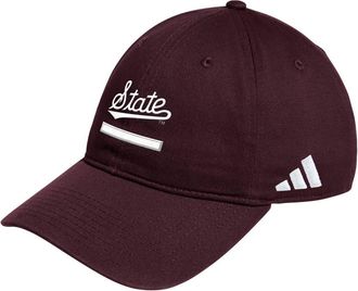 adidas Mens adidas Maroon Mississippi State Bulldogs Locker Room Adjustable Slouch Hat at Nordstrom