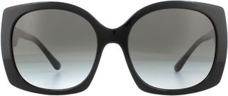 Dolce & Gabbana Square Black Light Grey Gradient Black Sunglasses