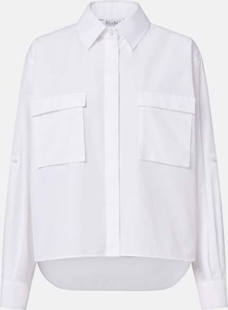 Max Mara Camicia Tenue in popeline di cotone