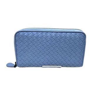 Bottega Veneta Pre-owned Wallets, male, Blue, Size: ONE SIZE Pre-owned Leather Long Wallet