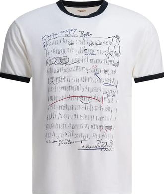 KAPITAL T-shirt con stampa - Bianco