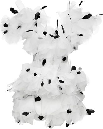 Ana Radu Abito con decorazione - Bianco