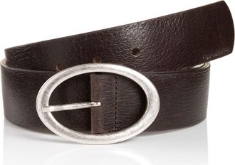 Tom Tailor Lederg&uuml;rtel TOM TAILOR, Damen, Gr. 75, braun, Rindsleder, G&uuml;rtel Lederg&uuml;rtel, bis Gr. 105