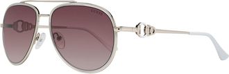 Guess GF0344 32F Womens Sunglasses Gold Size 56