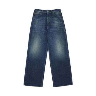 Maison Margiela Loose-fit Jeans, male, Blue, Size: W30 Loose-fit Jeans