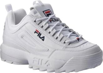 Fila Disruptor M Low - Dames - Hardloopschoenen - Wit - 39 1/2 EU - Leer - Fitness