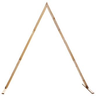 vidaXL Arco De Boda Marr&oacute;n Claro 202 X 95 X 254 Cm Vidaxl