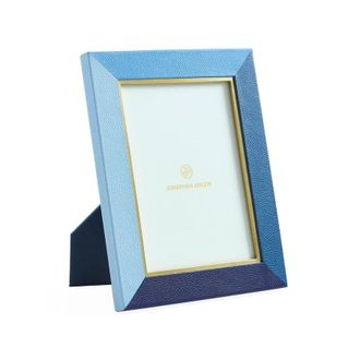 Jonathan Adler Perimeter Leather Frame - Blue