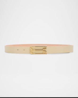 Victoria Beckham Dorian Leather Belt
