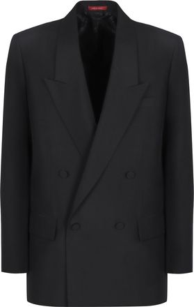 Gucci Mens Black Panama Blazer - Size EU 50 (Mens)