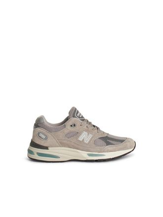 New Balance 991 Grey Suede Sneakers