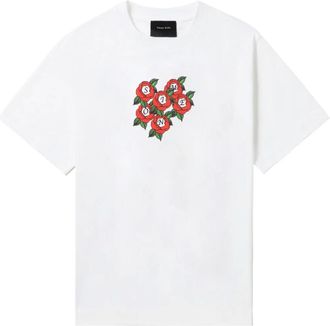 Simone Rocha logo-print t-shirt - women - Cotton - L - White