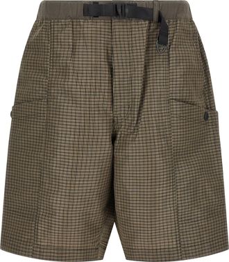 Comme Des Gar&ccedil;ons Bicolor Linen Bermuda Mens Shorts