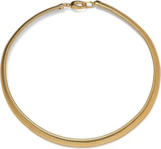 LADY GREY Cobra Snake Necklace in Gold at Nordstrom