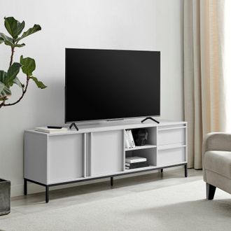 Furniturebox Svit Storage TV Sideboard in Off-White