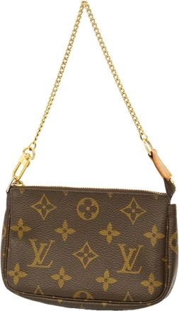 Louis Vuitton Brown Pouch (Pre-Owned)