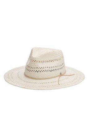 Rag & Bone Straw Fedora in Ivory at Nordstrom Rack, Size Small