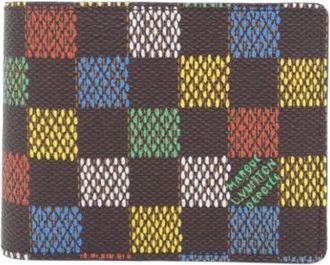 Louis Vuitton Pre-owned Wallets, male, Multicolor, Size: ONE SIZE Pre-owned Vintage Canvas Bill Wallet (bi-fold)