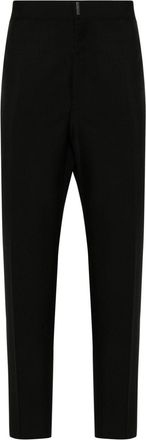 Givenchy tailored trousers - men - Acetate/Cupro/Mohair/Wool/Cotton - 50 - Black