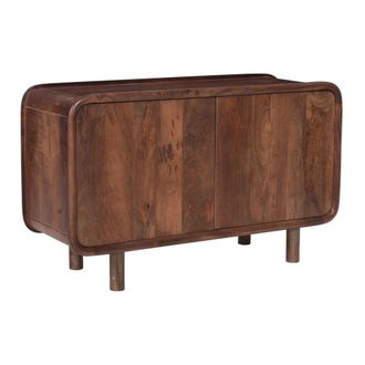 Nordlys Aparador escandinavo en madera maciza de mango 2 puertas
