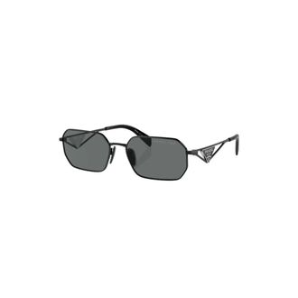 Prada Sunglasses, female, Black, Size: 55 MM Sunglasses with Original Accessories