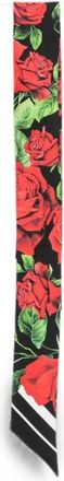Dolce & Gabbana Rose Scarf - Dames - Zijden sjaals - Veelkleurig - ONE Size - Accessoires