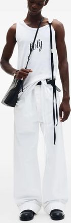 Ann Demeulemeester Pantaloni Michael - Bianco