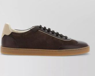 Brunello Cucinelli leather sneakers