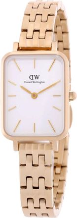Daniel Wellington Quadro Quartz Eggshell White Dial Ladies Watch DW00100622