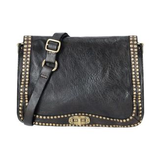 Campomaggi Dames, Tassen, Grijs, Maat: ONE Size Leer