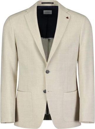 Roy Robson ROY Robson, Heren, Pakken, Beige, Maat: 2XL Leer
