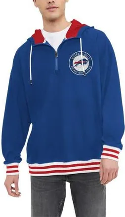 Tommy Hilfiger Mens Tommy Hilfiger Royal Buffalo Bills Aaron Quarter-Zip Hoodie at Nordstrom, Size Xx-Large