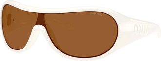 Miu Miu MU B14SU 17K2 0V White/Dark Bronze