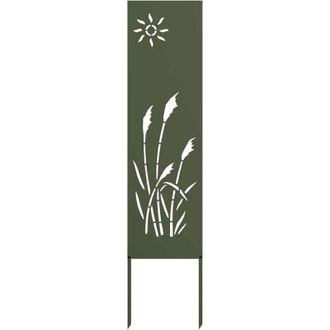 vidaXL Panel Decorativo De Jard&iacute;n Otro Verde Oliva 32 X 140 Cm Vidaxl