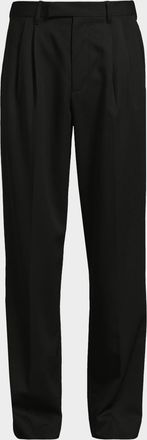 Vince Men & apos;s Double-Pleat Suiting Trousers