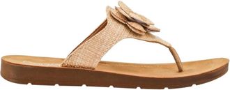 Corkys Footwear Womens So Delish Flip Flops In Raffia