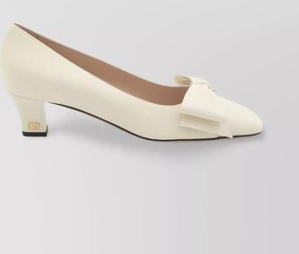 Valentino Garavani bow detail leather pumps