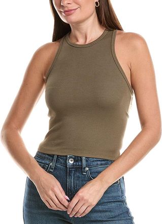 Michael Stars Pina Racer Front Crop Top