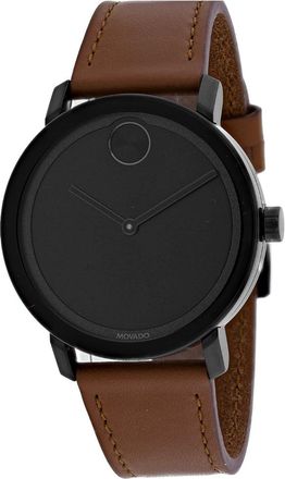 Movado Mens Black dial Watch