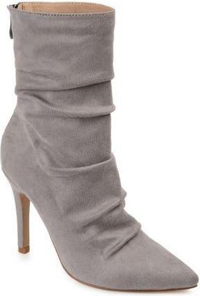 Journee Collection Markie Boot in Grey at Nordstrom Rack, Size 8.5