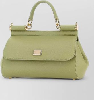 Dolce & Gabbana medium sicily leather shoulder bag top handle