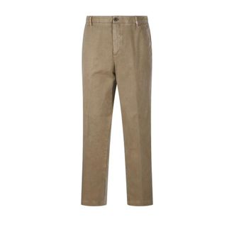 Myths Fustanio Soft Twill - Heren - Broeken - Beige - Maat: L Katoen