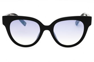 Fila SFI119V Cat-Eye Smoke Gradient Sunglasses - Black